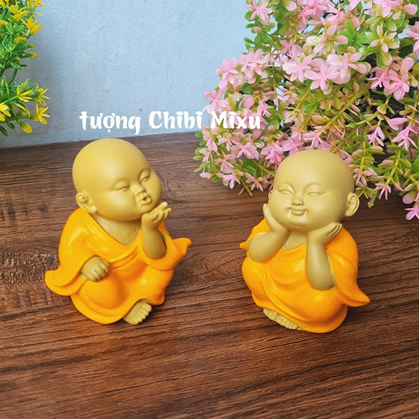 Bộ 02 chú tiểu Hồn Nhiên - Yêu Đời